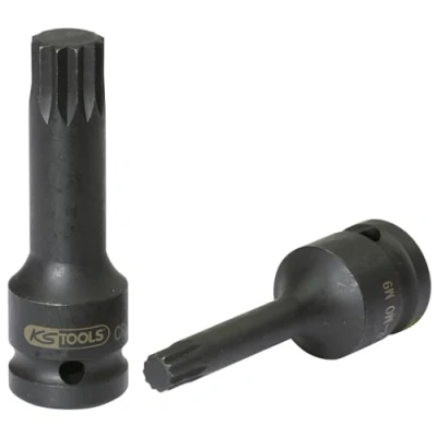 Imagen de KS TOOLS 911.0949 E Cubos insertables M9 12,5 (1/2&quot;)mm (pulgadas) dentado exterior, interior