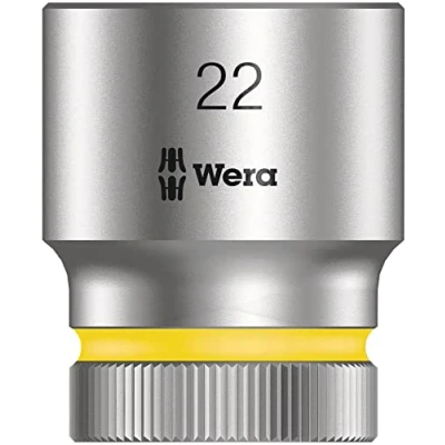 Imagen de WERA 05003613001 8790 HMC Zyklop Nuss 22,0 Llave de vaso con arrastre 1/2&quot;