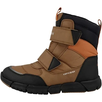 Imagen de Geox J Flexyper Boy B Abx, Botas para Niños, Marrón Negro (Brown/Black), 31 EU