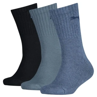 Imagen de PUMA Crew Sock Calcetines, Azul (Denim Blue), 27 30 Unisex niños