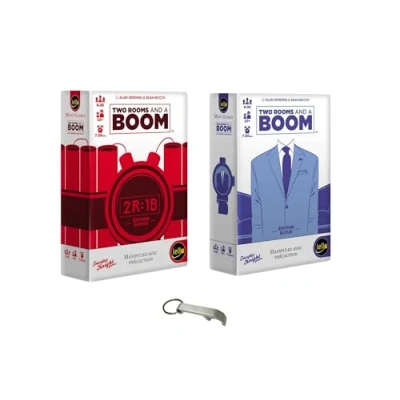 Imagen de Juego de dos habitaciones y un Boom Edition azul + edición roja versión francesa 1 decaps Blumie (2 &amp; A Boom)
