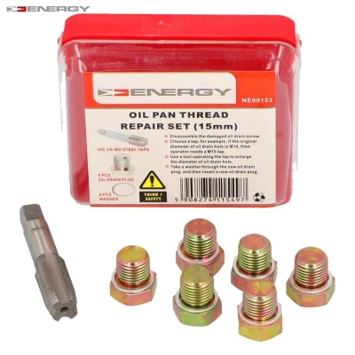 Imagen de ENERGY NE00153 Macho de roscar M15 1.5