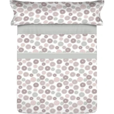 Imagen de Donegal Collections Juego de Sabanas Cama 135 135x190 Levls Gris Ropa 3 Piezas Incluye Sabana Bajera, Encimera y Funda Almohada Microfibra Extra Suave
