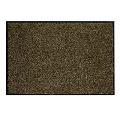 Imagen de Astra Felpudo Proper Tex Uni, contra la Suciedad, de Poliamida, Anthrazit/Braun, 60 x 90 0,9 cm