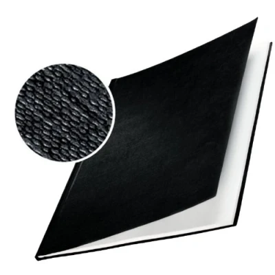 Imagen de Leitz impressBIND Tapas duras para encuadernar (7 mm, A4, 10 unidades), color negro