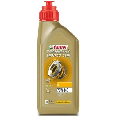 Imagen de CASTROL Transmax Limited Slip LL 15F1E6 Aceite transmisión eje 1 75W 140 API GL 5 MERCEDES BENZ: Viano, Clase ML, E Berlina, BMW: Berlina