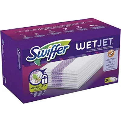 Imagen de Swiffer Wetjet Recambio para Gafas de esquí, Morado, 4x20pc