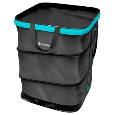 Imagen de Gardena bolsa para Restos de Jardín Desplegable Talla L: basura el jardín, rectangular, fácil usar, plegable, 220 l volumen, recoger residuos orgánicos (11716 20)