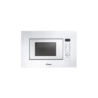 Imagen de Candy MIC20GDFB, Microondas Integrable con Grill, 20L, 1000W, 8 Funciones, Digital, Programas, Bloqueo Seguridad, Plato 24,5CM, Bandeja Metálica, Ventilador Enfriamiento, Apertura Izquierda, Blanco