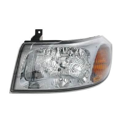 Imagen de TYC 20 0066 05 2 Faros izquierda H4 cromo con portalámparas, sin electromotor FORD: Transit Mk5 Furgón, Bus