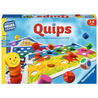 Imagen de Ravensburger 24920 Quips Juego y Aprendizaje para niños, Educativo niños de 3 a 6 años, Nuevo 2 4 Jugadores