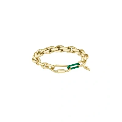 Imagen de Lacoste Audacia Pulsera goldcoloured/green, Mujer, Talla: One Size, Gold coloured/green