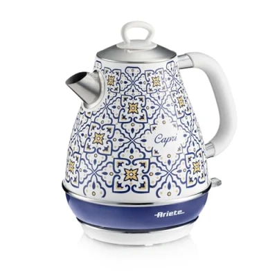Imagen de Ariete 2869 hervidor de agua Capri, eléctrico, 1,7 l, infusiones, té, base inalámbrica, apagado automático