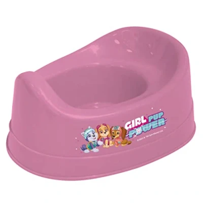 Imagen de ARDITEX Orinal Portátil Infantil La Patrulla Canina, Plástico 26,5 x 22,5 20 cm Rosa