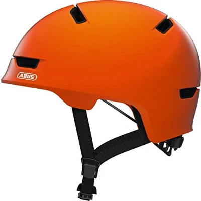 Imagen de ABUS Scraper 3.0 Casco de bicicleta urbana robusto Para el tráfico la ciudad hombre y mujer Naranja, talla L