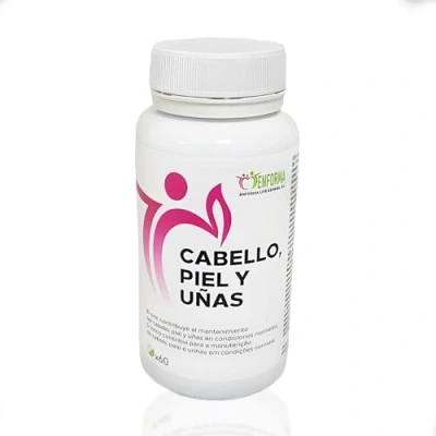 Imagen de Enforma Life vitaminas Cabello piel y Uñas Colageno marino hidrolizado, zinc, levadura de cerveza, hierro,acido folico,biotina,selenio ,vitamina A grupo B, C E