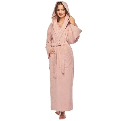 Imagen de Arus Albornoz con capucha para mujer, extra alto, tamaño mujer: XL unisex: L Rojo viejo