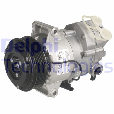 Imagen de DELPHI TSP0155988 compresor de Aire Acondicionado 6CVC PAG 46 con aceite OPEL: Astra J Hatchback, Sports Tourer norauto,
