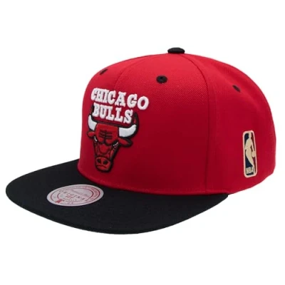 Imagen de Mitchell &amp; Ness NBA/HWC Special Snapback Chicago Bulls, Rojo/Negro