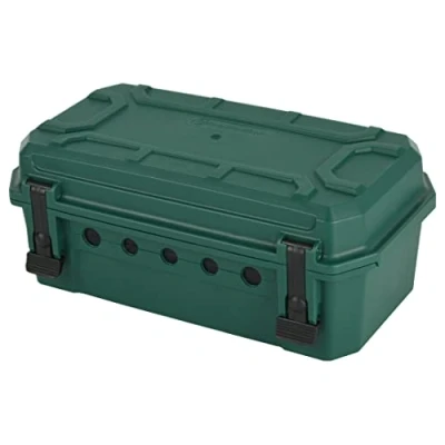 Imagen de Electraline 300183 Caja de protección para conexiones eléctricas exteriores impermeable con IP54 5 salidas cables (2 x Ø9,5 12,4 mm. 3 Ø7,5 10,5 mm), Dimensión 320x180x126 mm