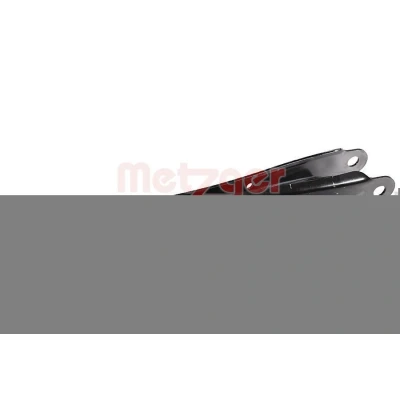 Imagen de METZGER 58156609 Barra oscilante, suspensión de ruedas Eje trasero izquierda, trasero, derecha, delante, debajo Brazo oscilante longitudinal