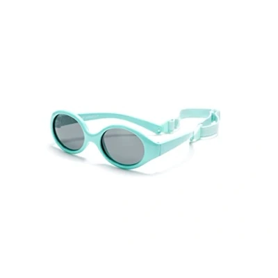 Imagen de Kiddus Gafas de Sol Polarizada para bebé, niño y niña. A partir 0 meses. Filtro Solar UV400. 100% Protección Flexibles, Seguras, Confortables, Resistentes. Turquesa pastel