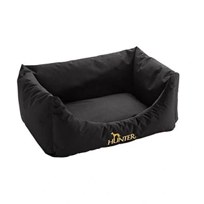 Imagen de HUNTER Gent Antibac Sofá para Perro, 70 x 100 cm, Grande, Color Negro
