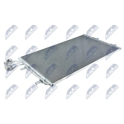 Imagen de NTY CCS VV 010 Condensador sin secador Aluminio 660mm VOLVO: S40 II, C30, V50