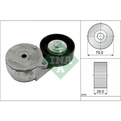 Imagen de INA 534 0813 10 Tensor de Correa RENAULT: Latitude, Clio 4