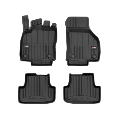 Imagen de FROGUM proLine 3D 3D426689 Juego de alfombrillas suelo Caucho delante y detrás 4 negro Adaptado VOLKSWAGEN: Golf VIII Variant
