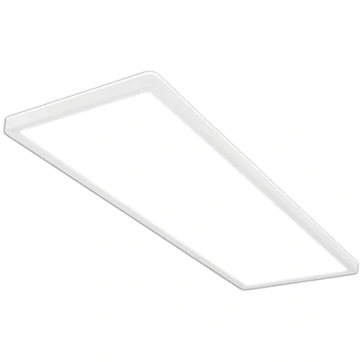 Imagen de BRILONER Plafón LED, Panel Ultra Plano, Efecto Retroiluminación, Luz Blanca Neutra, 22W, 3000 Lúmenes, plafon led techo cocina, lampara, rectangular, plafon, 58x20x3cm, Blanco