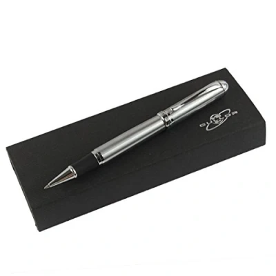 Imagen de Gullor 750 Rollerball pluma de plata con la caja original y bolsa