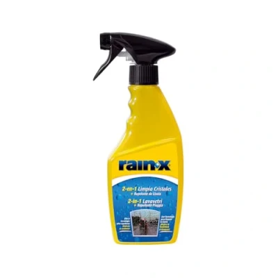 Imagen de Rain X Limpiaparabrisas 2 en 1 Repelente de Lluvia Limpieza sin Rayas Protección contra Suciedad, Nieve e Insectos 500 ml