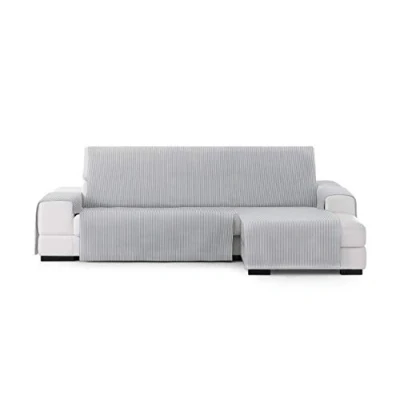 Imagen de Eysa Calma Funda de sofá, Algodón, Gris, 240 CM.Derecha