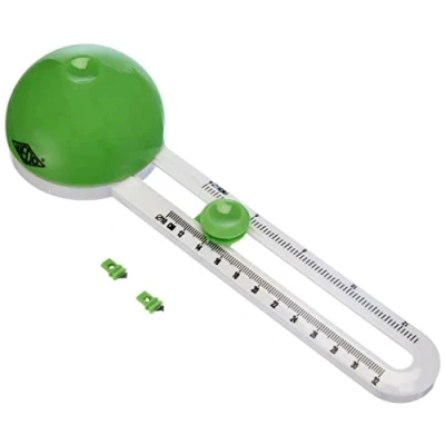 Imagen de Wedo Comfortline (para diámetros de 10 32 cm, incluye 3 cuchillas, con tapa protectora) verde/blanco