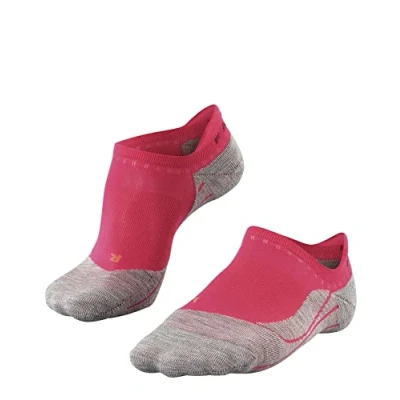 Imagen de FALKE RU4 Endurance Invisible W IN algodón anti ampollas 1 par, Calcetines para correr Mujer, Rojo (Rose 8564), 35 36