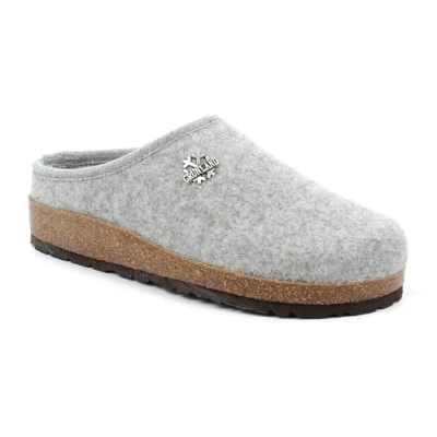 Imagen de Grunland Sara CB0169 Cenere Grigio ciabatte Donna plantare feltro Lana 36