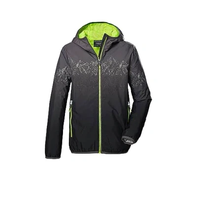 Imagen de killtec Nino Chaqueta funcional/chaqueta outdoor con capucha KOS 277 BYS JCKT, anthracite, 164, 41464 000