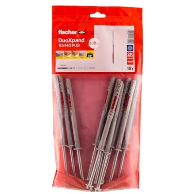 Imagen de fischer 562213 DuoXpand, Rojo, 10 x 140