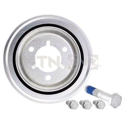 Imagen de SNR DPF359.01K1 Polea de Cigüeñal 143 6 con tornillo CITROËN: Xsara Hatchback, C3 I Picasso, PEUGEOT: 206 307 SW
