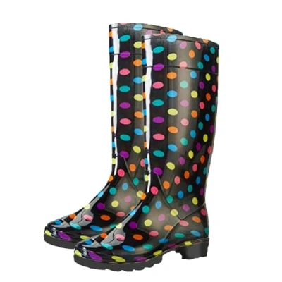 Imagen de Las señoras para mujer Botas de agua nieve Festival la Lluvia Wellington Tamaño 41 EU/8 UK