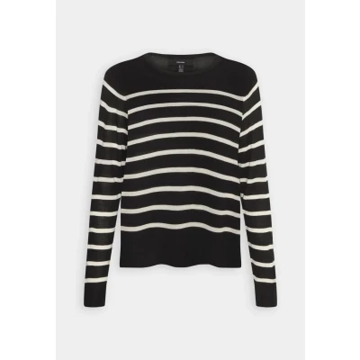 Imagen de Vero Moda Vmnova Oneck Jersey de punto, Mujer, Talla: XL, Black/birch