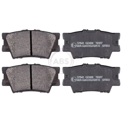 Imagen de A.B.S. 37545 Juego de pastillas freno sin sensor desgaste TOYOTA: RAV4 III SUV, IV Camry VII Berlina