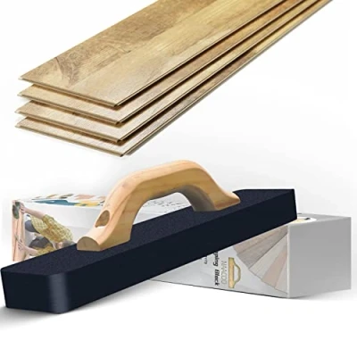 Imagen de Herramientas de suelo madera bateo Heavy Big tapping Block, para suelos vinilo Bloque Block Solo toca 1 2 veces cortar la instalación del