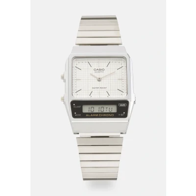 Imagen de Casio Analog Digital Unisex Reloj silvercoloured, Talla: One Size, Silver coloured