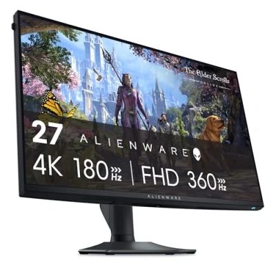 Imagen de Alienware AW2725QF 27&quot; 4K UHD (3840x2160) Monitor Gaming, 360Hz, Fast IPS, 0.5ms, NVIDIA G Sync Compatible, 95% DCI P3, HDR600, Dolby Vision, USB C, DisplayPort, 2X HDMI, 4X USB, 3 Años de Garantía
