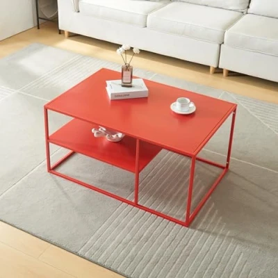 Imagen de Mesa de centro solund rectangular acero 60x90