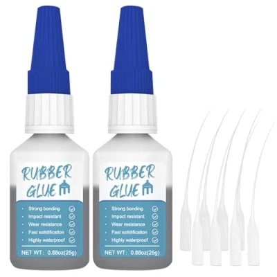 Imagen de pegamento de goma extra fuerte, 50 g, resistente al agua, goma, fijación instantánea, para productos neumáticos, cinturones, botas, manualidades