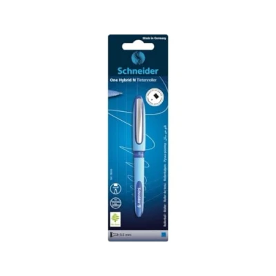 Imagen de Schneider One Hybrid N 05 Bolígrafo roller (indeleble con trazo de 0,5 mm y punta aguja híbrida), color azul