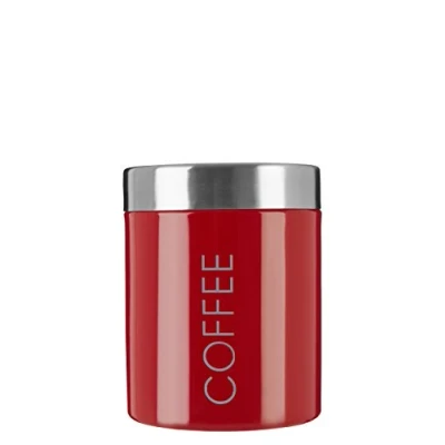 Imagen de Premier Housewares Bote, Acero Inoxidable, Rojo, Centimeters